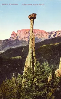 Spikes: Ritten Plateau, Tyrol, Italy - Erdpyramids