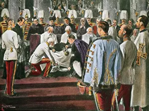 Maundy: Ritual foot washing
