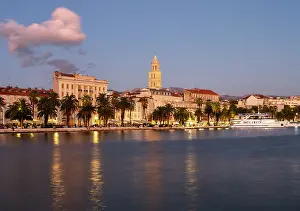 Riva: Riva, Split, Croatia