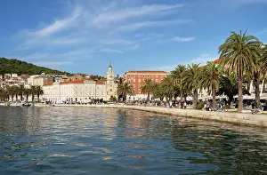 Riva: Riva, Split, Croatia