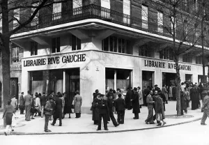Bookshop: Rive Gauche bookshop in Paris, 1941