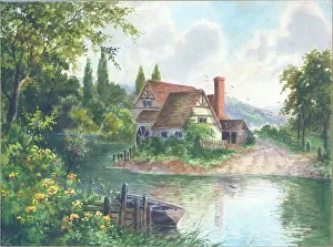 Halford: River with Mill