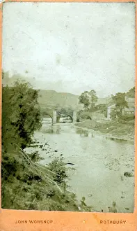 Rothbury: River Bridge, Rothbury, Northumberland