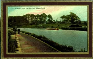 Calder: River Calder, Wakefield, Yorkshire