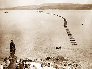 Dunoon: River Clyde boom between Dunoon and the Clock
