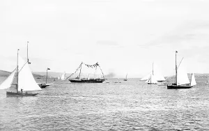 Strathclyde: River Clyde, Yachts on the Clyde 1897