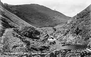 Powys: River Clywedoc at Crowlwm