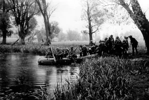 Inflatable: River crossing at Kharkov, June 1942