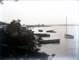 Esplanade: The River Crouch from Esplanade, Hullbridge, Kent