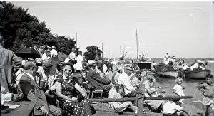 Holidaymakers: The River Crouch, Hullbridge, Essex