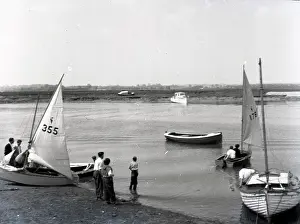 Holidaymakers: The River Crouch, Hullbridge, Essex