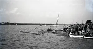 Holidaymakers: The River Crouch, Hullbridge, Essex