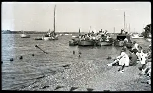 Holidaymakers: The River Crouch, Hullbridge, Essex