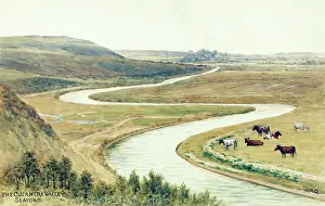 Seaford: River Cuckmere, Cuckmere Valley, near Seaford, East Sussex