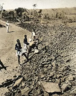 Dangu: River Dangu dam construction