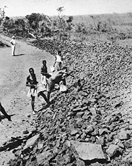 Dangu: River Dangu dam construction