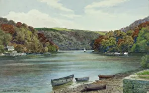 Dittisham: River Dart at Dittisham, Devon