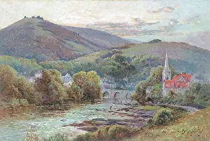 Breanski: The River Dee at Llangollen