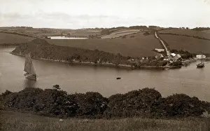 Mawes: River Fal near St Mawes, Cornwall
