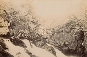 Ingleton: River Greta and rocks, Ingleton, North Yorkshire
