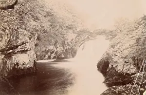 Ingleton: River Greta and rocks, Ingleton, North Yorkshire