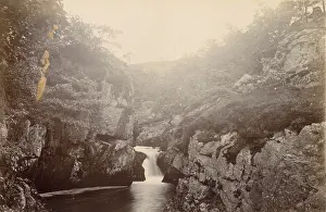 Ingleton: River Greta and rocks, Ingleton, North Yorkshire