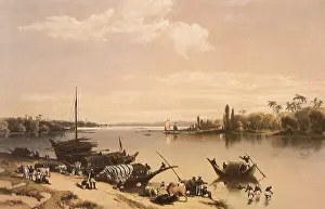 Hardinge: River Hooghly Scene. Bengal