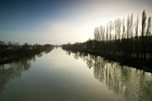 Dormans: The River marne at Dormans