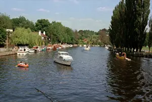 Medway: River Medway at Allington, Maidstone