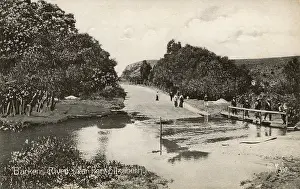 Footbridge: River near Port Elizabeth, Eastern Cape, South Africa