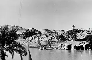 Aswan: The river Nile