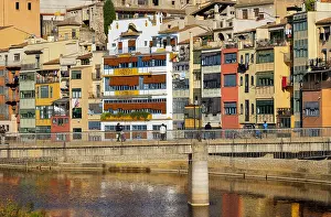 Agusti: River Onyar, Girona, Catalonia, Spain