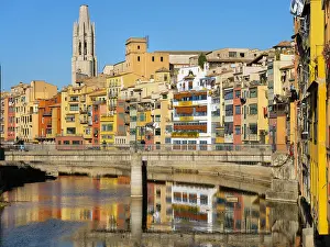 Agusti: River Onyar, Girona, Catalonia, Spain