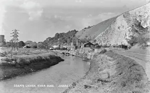 Chalk: River Ouse in Lewes