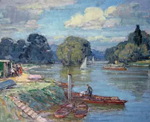 Punts: On the River ' Punts and Steamboat