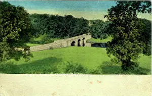 Clitheroe: The River Ribble, Brungerley Bridge, Lancashire