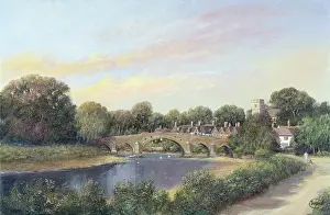 Medway: River Scene, Aylesford, Kent