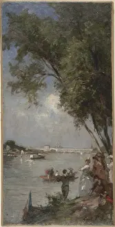 Meudon: The River Seine at Bas-Meudon