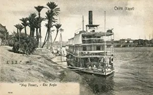 Mayflower: River steamer The Mayflower, Cairo, Egypt