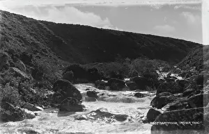 Riverbank: River Taw in Dartmoor