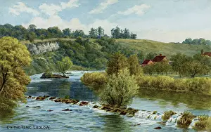 Teme: River Teme, Ludlow, Shropshire