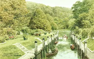 Cliveden: River Thames at Cookham Lock, Berkshire