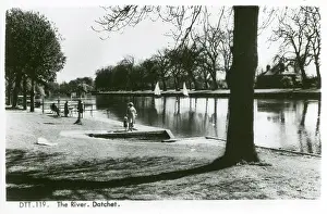 Datchet: The River Thames at Datchet, Berkshire