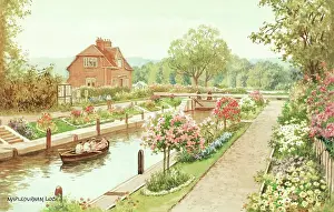 Carruthers: River Thames at Mapledurham Lock, Berkshire