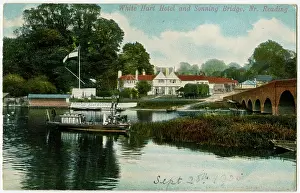 Sonning: The River Thames near Caversham Lock, Reading