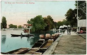 Caversham: The River Thames near Caversham Lock, Reading