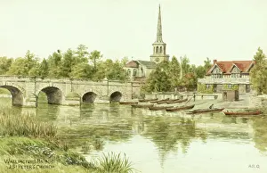 Wallingford: River Thames at Wallingford Bridge, Oxfordshire