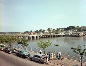 Torridge: River Torridge and bridge, Bideford