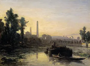 Barthold: River View in France