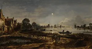 Neer: River View by Moonlight
